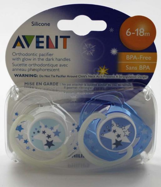 Chupeta Avent Philips - Night - 6 a 18 meses