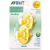 Chupeta Avent Philips - Newborn - Amarela - 0 a 3 meses